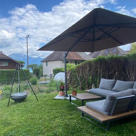 Appartement Au Calme Avec Vue Sur Les Montagnes. Sévrier Exterior foto