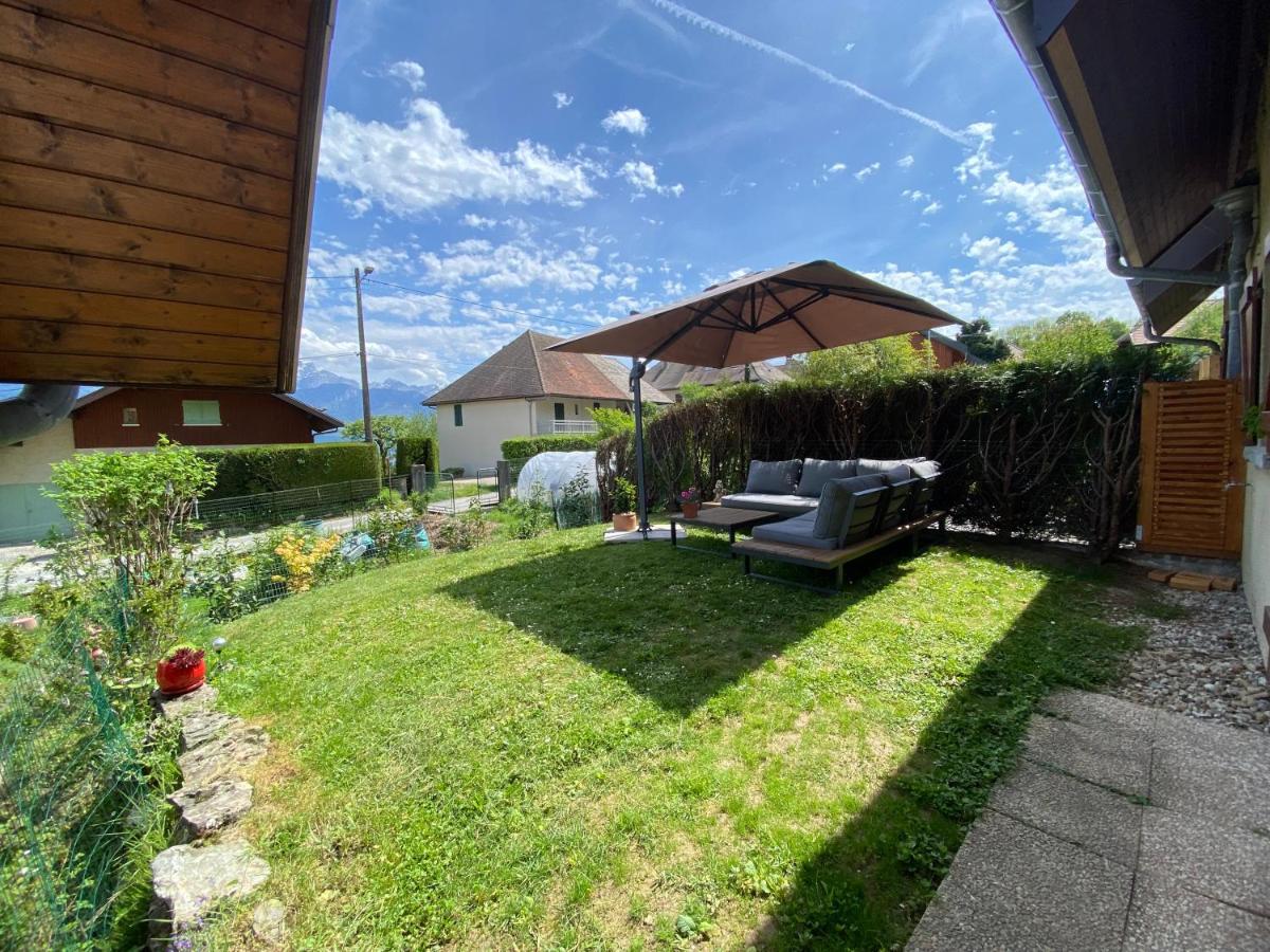 Appartement Au Calme Avec Vue Sur Les Montagnes. Sévrier Exterior foto